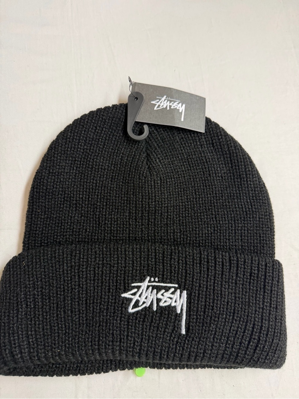 Men's Black Logo Beanie